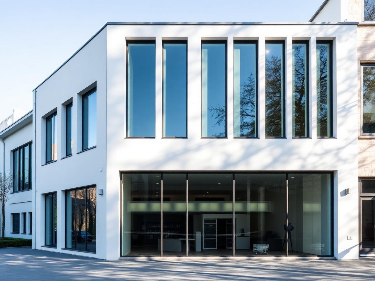 Wärmedämm-Verbundsystem mit präziser Detailausbildung